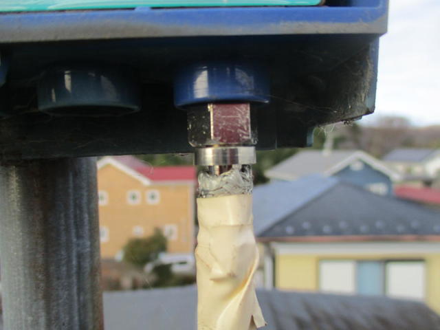 ブースター接続配線部分