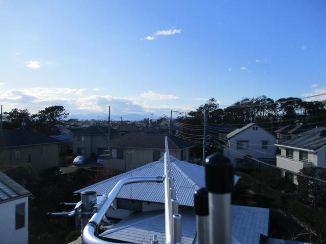 肉眼で平塚局が見えそう