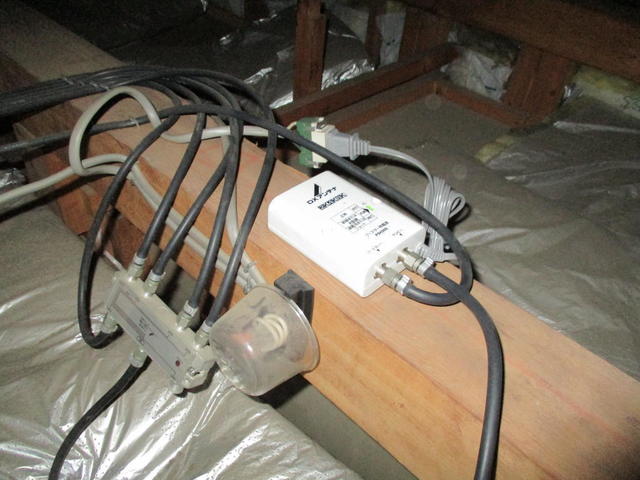 ブースター電源交換