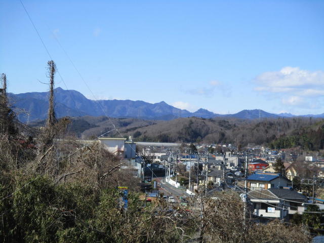 山側からの吹き下し