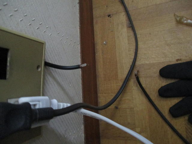 ブースター電源への配線接続の不具合