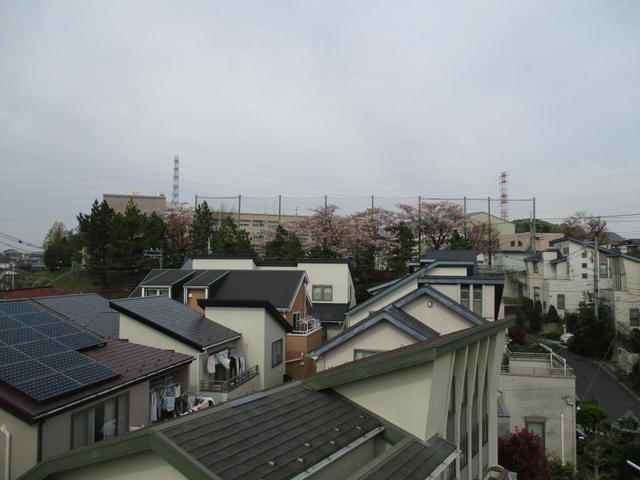 東京スカイツリー方向が学校で塞がれ