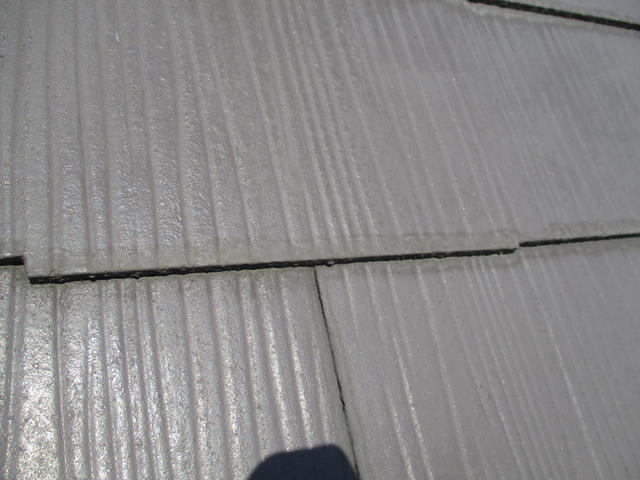 塗装しなおしたスレート瓦