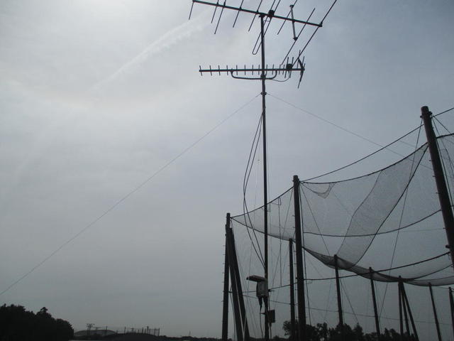 設置後20年以上経過したアナログVHF+UHFアンテナ