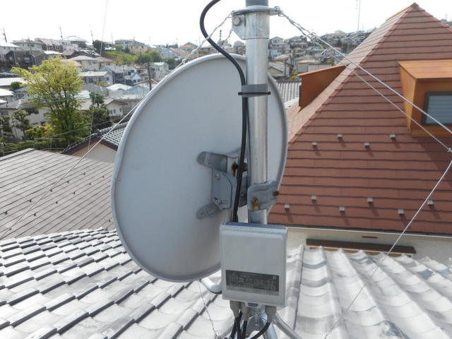 BS専用屋根馬に入替え