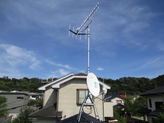 地デジ+BS混合工事