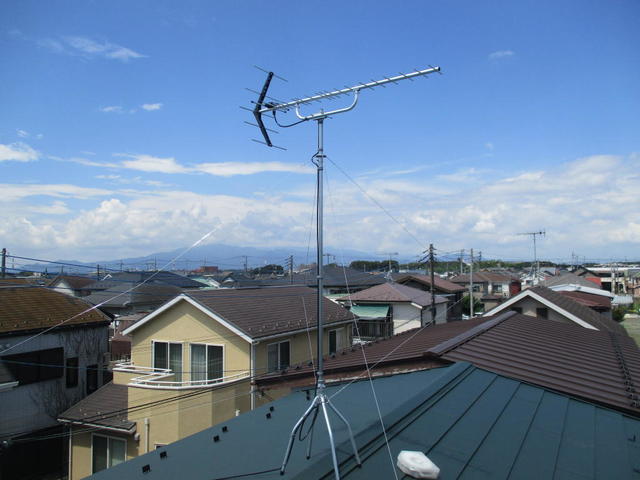 テレビアンテナ建て替え工事