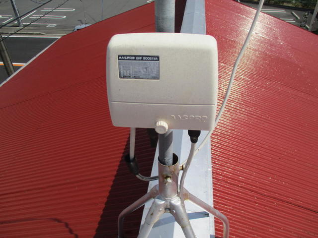既存ブースターに電源供給されていないのが原因