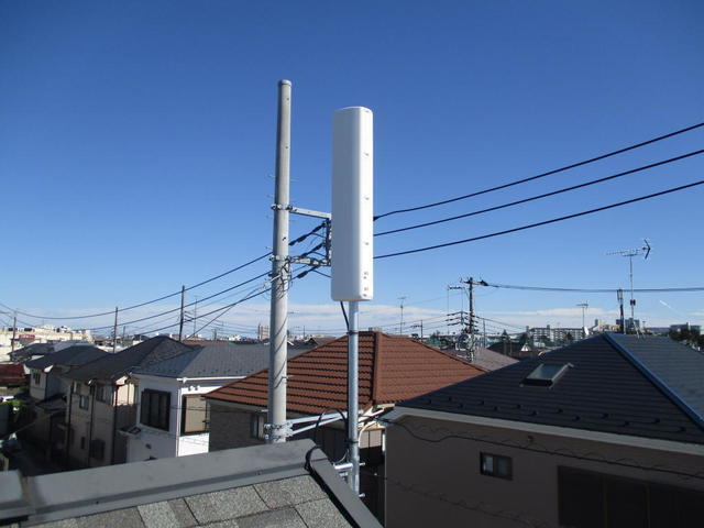 ユニコーンアンテナ工事