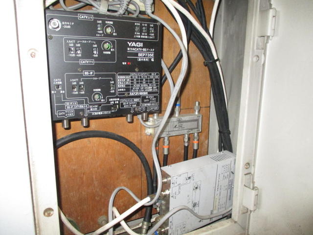 テスト用マンションブースターを仮設置