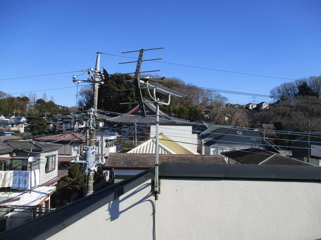 既存アンテナ受信状況を確認
