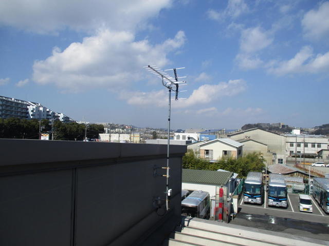 アンテナ建て替え工事