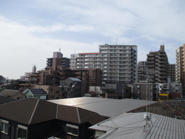 平塚局方向もマンションで塞がれ
