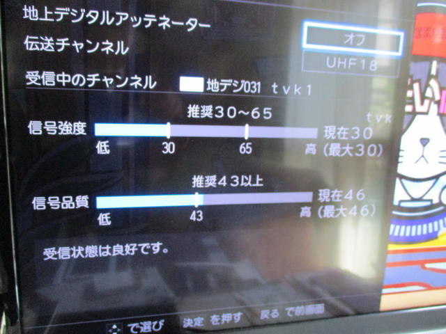 神奈川放送(TVK)は、ギリギリの感じでのテレビ視聴状態