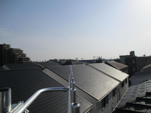 複数の建物隅で電波受信確認