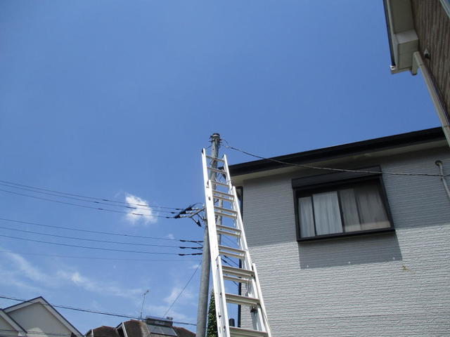 ご不要になった倒れたアンテナの取り外しが無事完了