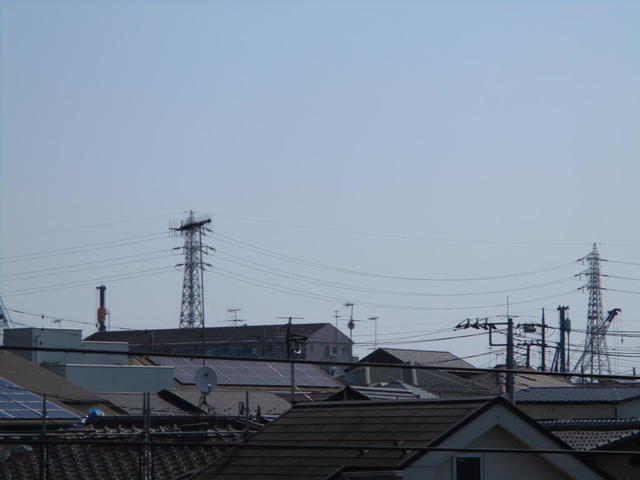 テレビが映らない原因は、この建設工事が影響している