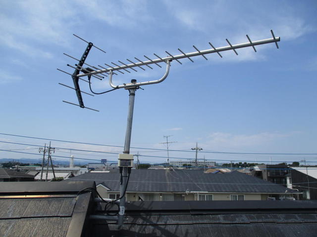 既存アンテナ自体の電波受信状況も変わっていない