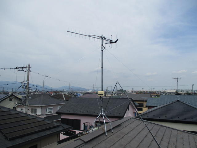 アンテナ建て替え工事