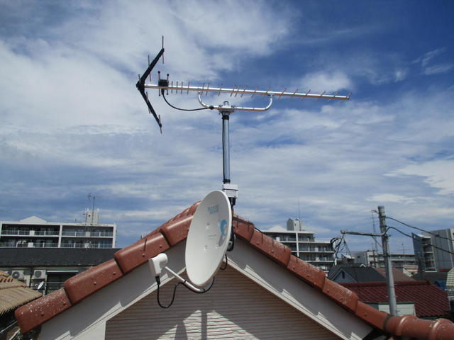 新築アンテナ工事