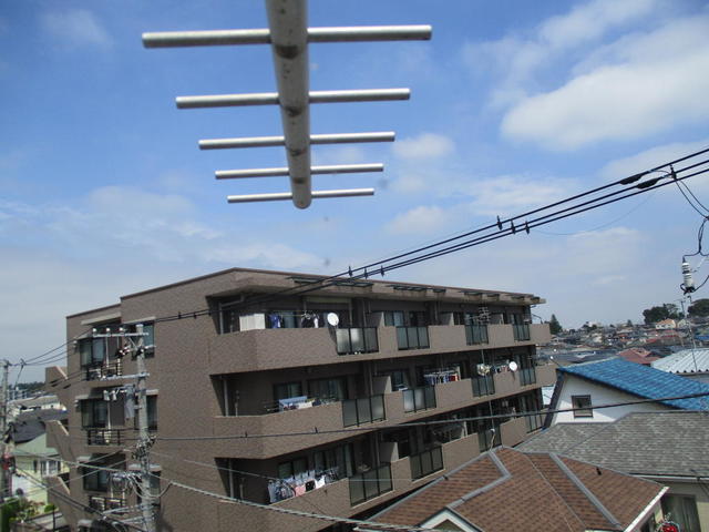 マンション越の電波受信