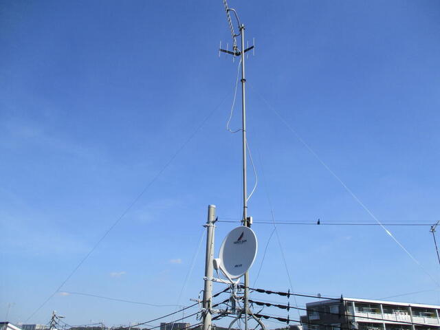 光テレビに切替える事でアンテナ撤去・処分