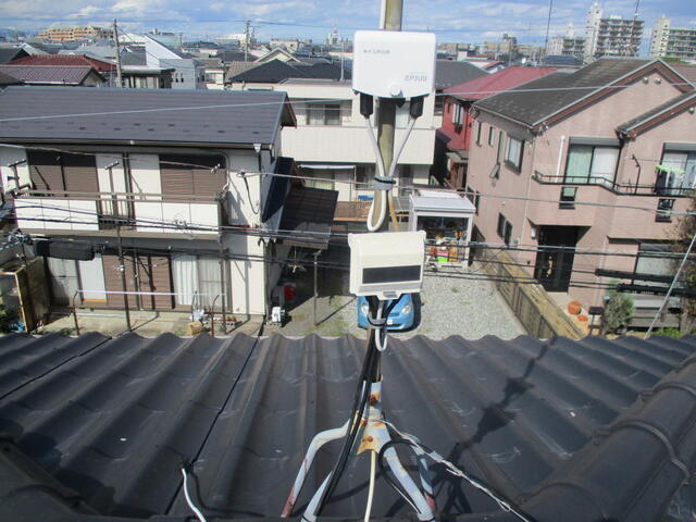 700M電波障害対策済みブースターに交換