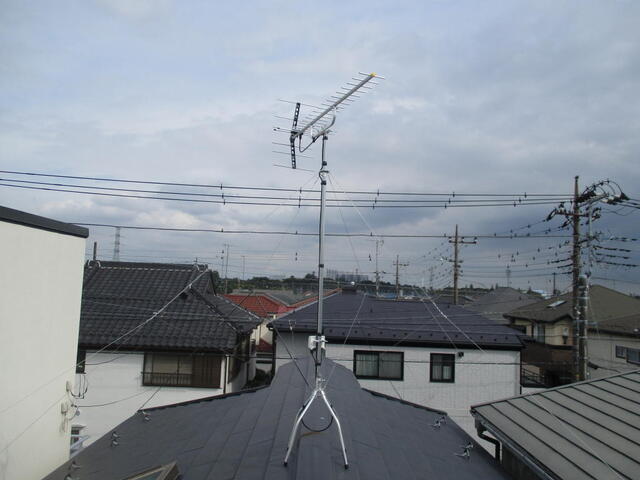 アンテナ建て替え工事