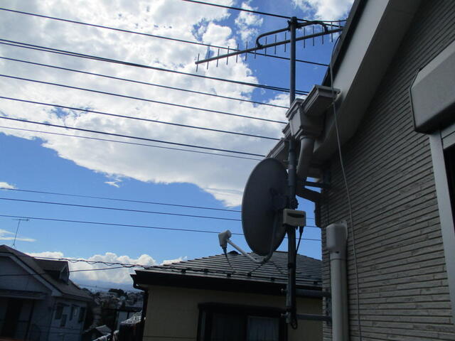 12年前の新築アンテナ工事