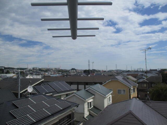 東京スカイツリー方向にマンション?桜美林大学校舎?