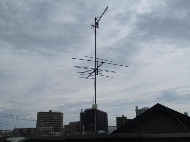 23年頑張ったアナログ時代のVHF+UHFアンテナ