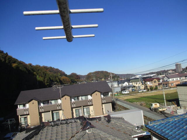 小仏相模原中継局方向には障害物は無い
