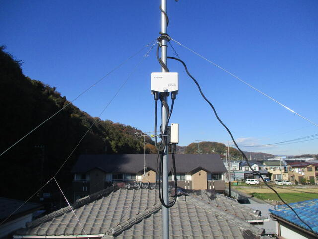 思い付いた仮説のダブルブースター工事でテレビが映る状態
